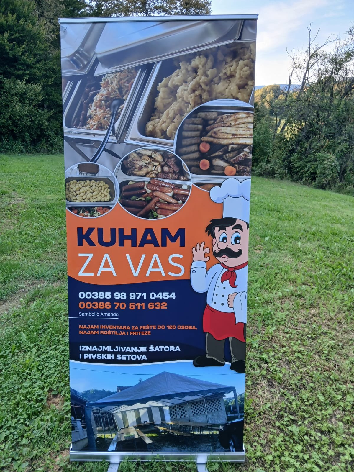 Kuham za vas banner