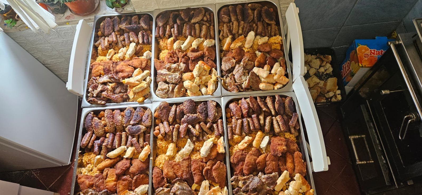 Slika hrane s roštilja